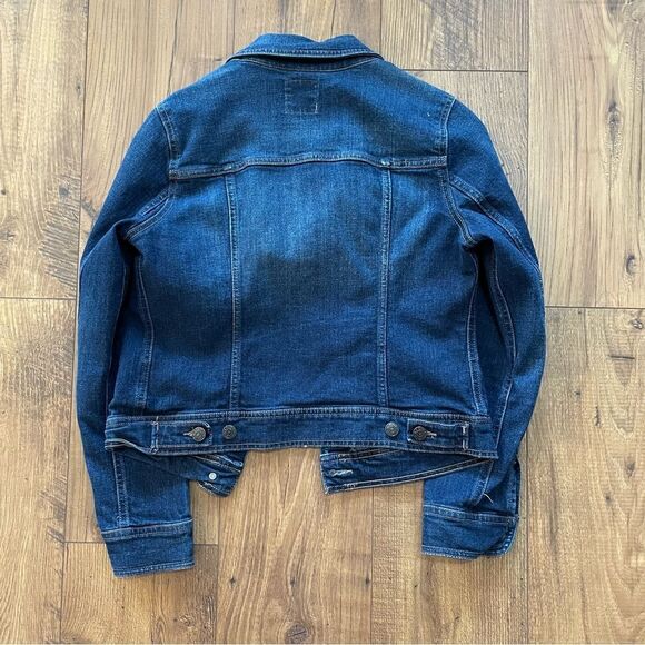 Old Navy Dark Denim Jean Jacket Size S - Picture 2 of 6